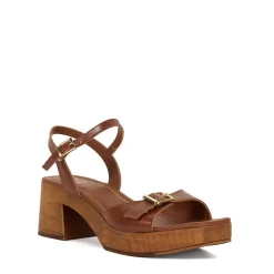 Jeane Skinny Strap Block Heels Women Heels