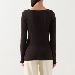 Best Jersey Long-Sleeved T-Shirt Women Tops