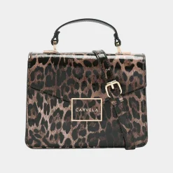 Hot Jessica Leopard Print Crossbody Bag Women Crossbody Bags|Top Handle Bags