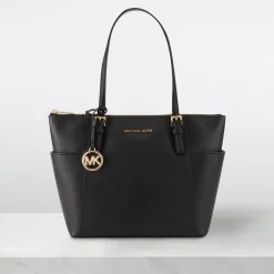 Outlet Jet Set East West Saffiano Tote Women Tote Bags