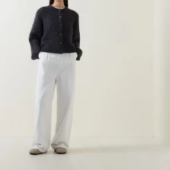 New Jetra Knitted Cardigan Women Sweaters & Cardigans