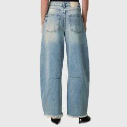 Sale Jett High-Rise Denim Barrel Jeans Women Denim