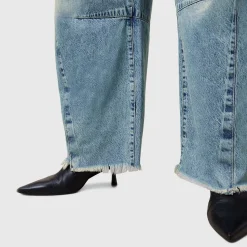 Sale Jett High-Rise Denim Barrel Jeans Women Denim