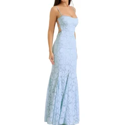 Online Joan Lace Open Back Gown Women Dresses