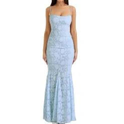 Online Joan Lace Open Back Gown Women Dresses
