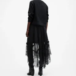 Josie Asymmetric Lace Skirt Women Skirts