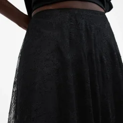 Josie Asymmetric Lace Skirt Women Skirts