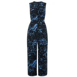 Josie Printed Zip-Up Jumpsuit Women Jumpsuits