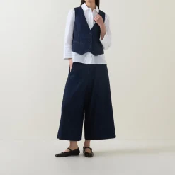 Hot Julesa Denim Waistcoat Women Coats & Jackets