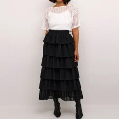 Discount Juliane Tiered High-Rise Skirt Women Skirts