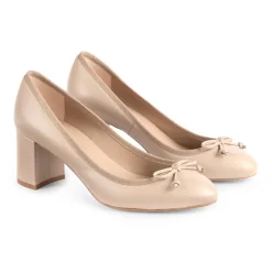 Sale Juliette Bow Block Heels Women Heels