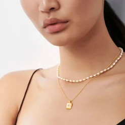Discount July Birthstone Necklace Women Necklaces