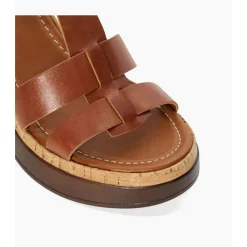 Outlet Jungle Stacked Platform Block Heels Women Heels
