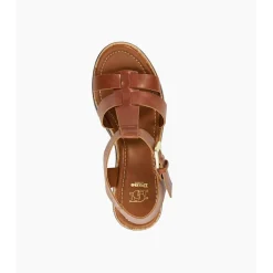 Outlet Jungle Stacked Platform Block Heels Women Heels
