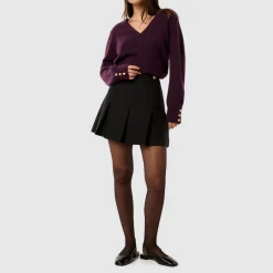 Best Juni Box-Pleat Mini Skirt Women Skirts