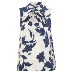 Best Junie Floral Pussybow Blouse Women Tops