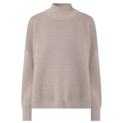 Kaia Ribbed Mock Neck Sweater Women Sweaters & Cardigans