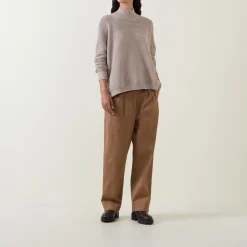 Kaia Ribbed Mock Neck Sweater Women Sweaters & Cardigans