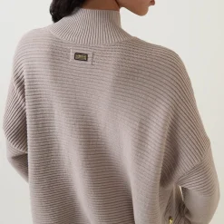 Kaia Ribbed Mock Neck Sweater Women Sweaters & Cardigans