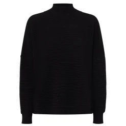 Kaia Textured Knit Turtleneck Women Sweaters & Cardigans