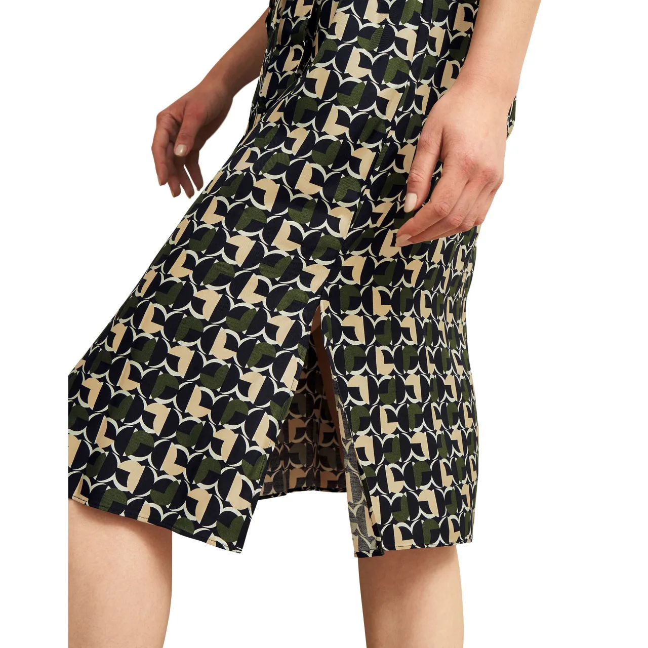 Outlet Kalinda Printed Shirt Dress Women Dresses