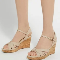Clearance Kander Cork Wedge Heeled Sandals Women Heels