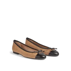 Kara Suede Toe Cap Ballet Flats Women Flats