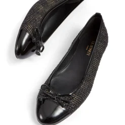 Kara Tweed Toe Cap Ballet Flats Women Flats