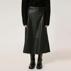Discount Karen Leather Skirt Women Skirts