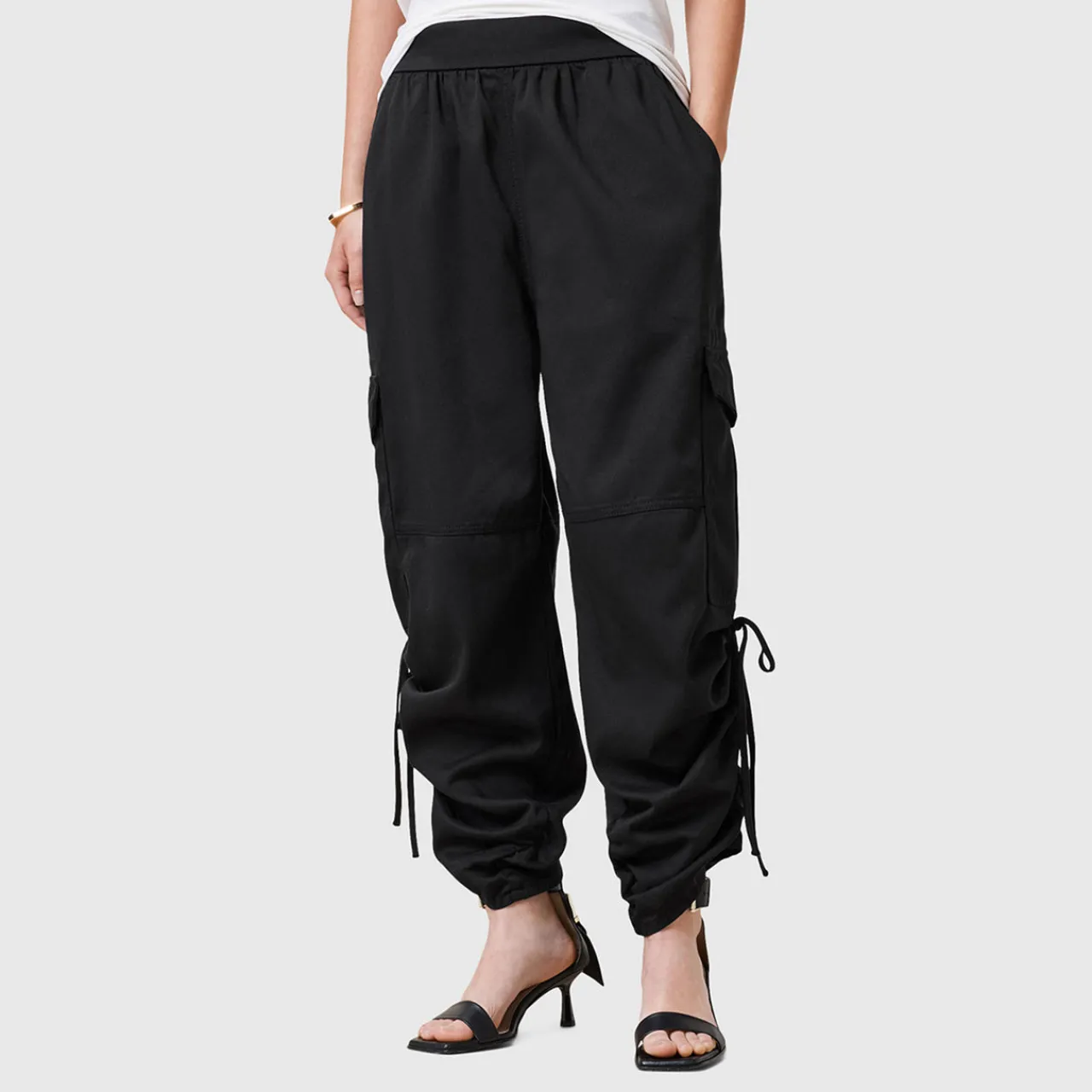 Kaye Tie Drawcord Cargo Trousers Women Trousers & Shorts