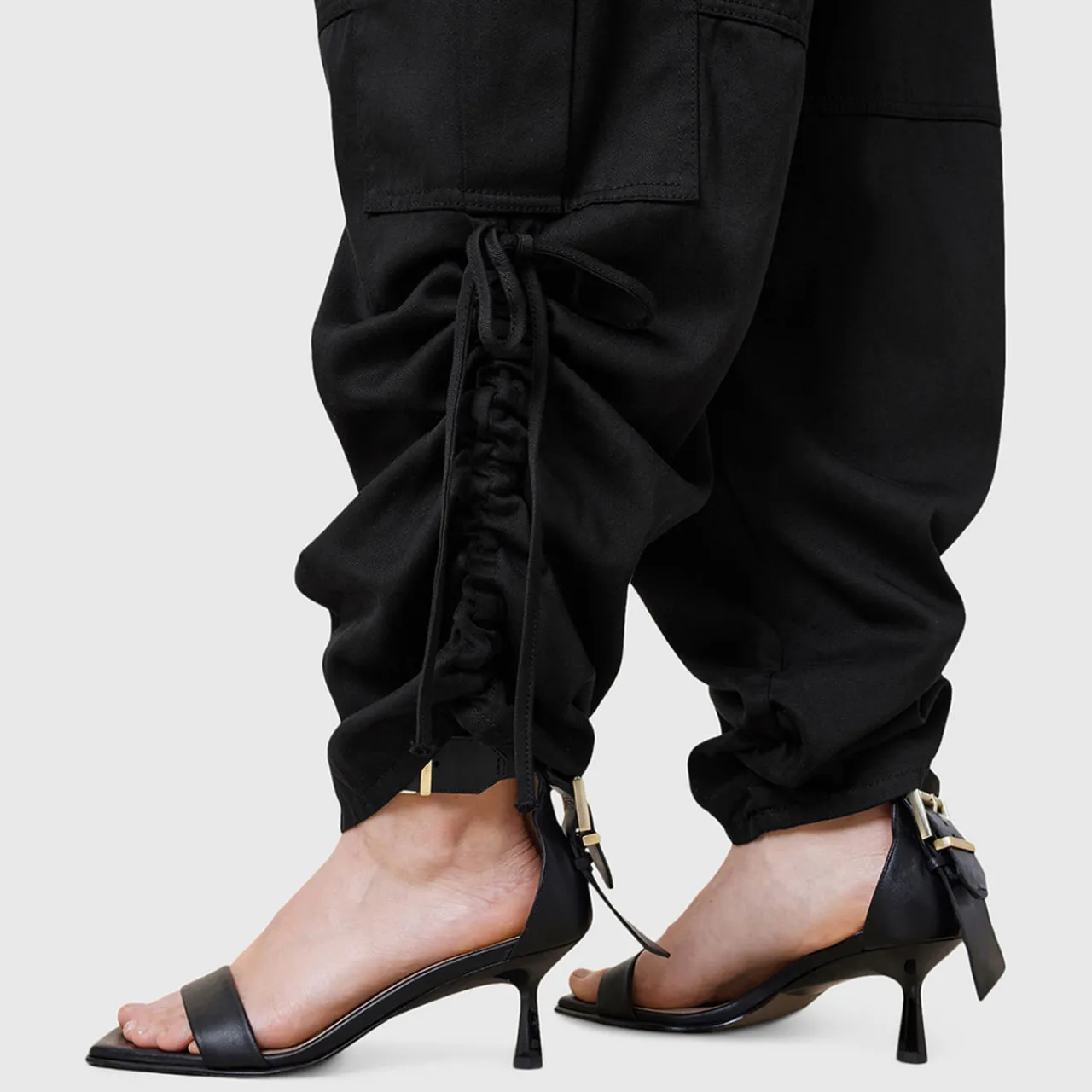 Kaye Tie Drawcord Cargo Trousers Women Trousers & Shorts