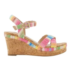 Best Kelisa Braided Wedges Women Heels