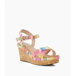 Best Kelisa Braided Wedges Women Heels