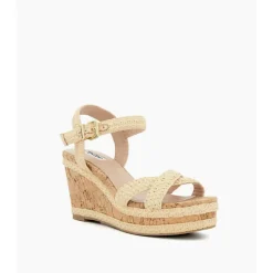 Online Kelisa Cross-Strap Wedges Women Heels