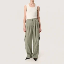 Best Kellie High-Rise Cargo Trousers Women Trousers & Shorts