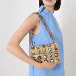 New Kensington Crystal Embellished Shoulder Bag Women Crossbody Bags|Shoulder Bags
