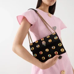 Hot Kensington Jewel Embellished Crossbody Bag Women Crossbody Bags