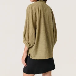 Sale Kettie Textured Kaftan Blouse Women Tops