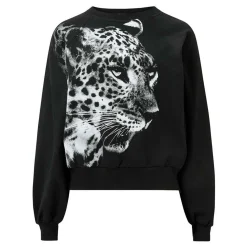 Sale Kiara Cygnet Leopard Sweatshirt Women Sweatshirts & Hoodies