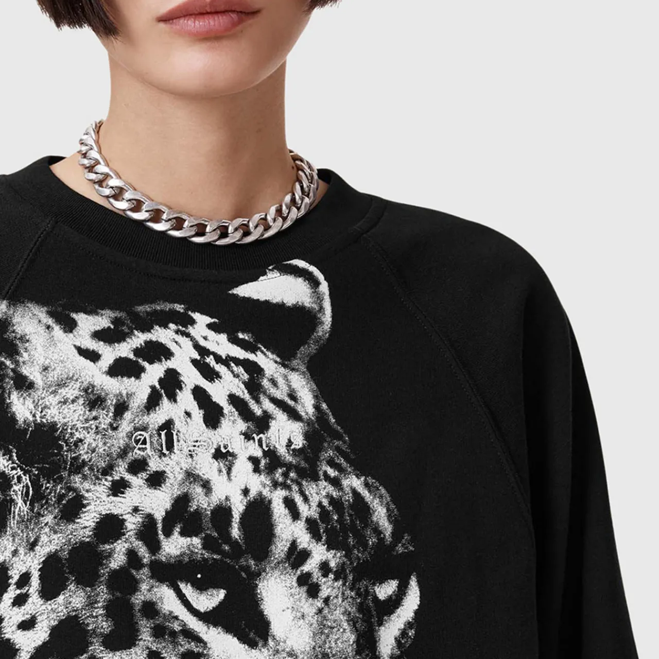 Sale Kiara Cygnet Leopard Sweatshirt Women Sweatshirts & Hoodies
