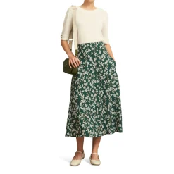 Discount Kiara Floral Flared Skirt Women Skirts
