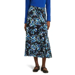 Kiara Floral Flared Skirt Women Skirts