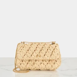 Kira Mini Woven Crossbody Bag Women Crossbody Bags