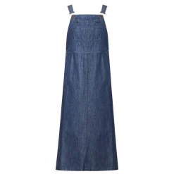 Sale Kiss Denim Dungaree Dress Women Dresses