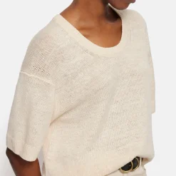 Clearance Knit Linen T-Shirt Women Sweaters & Cardigans