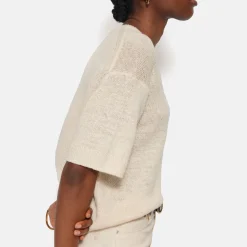 Clearance Knit Linen T-Shirt Women Sweaters & Cardigans