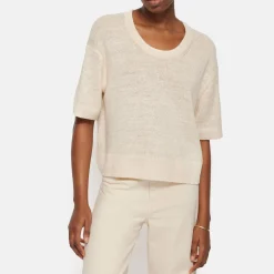 Clearance Knit Linen T-Shirt Women Sweaters & Cardigans
