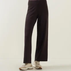 Clearance Knit Wide Leg Trousers Women Trousers & Shorts