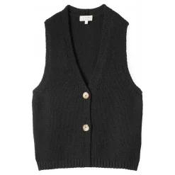 Online Knitted Waistcoat Vest Women Sweaters & Cardigans