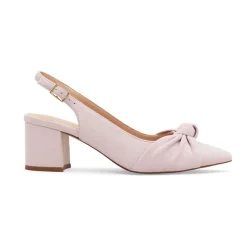 Online Knot Block Heels Women Heels